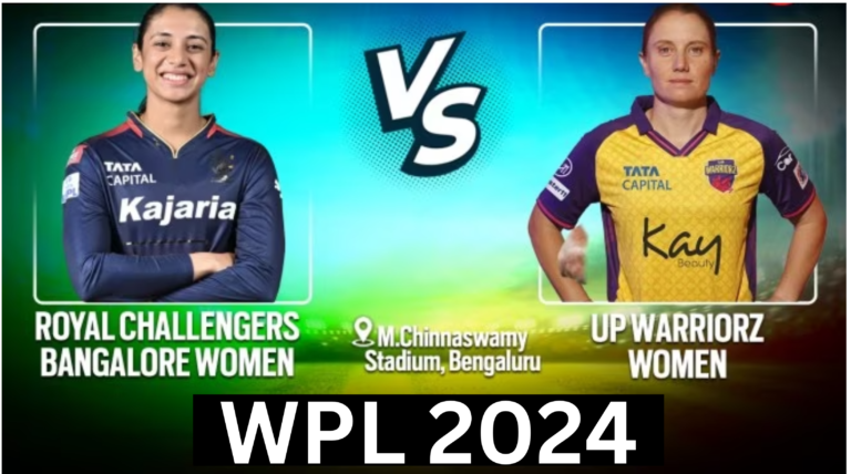 WPL 2024 match between Royal Challengers Bangalore and UP Warriorz: RCB emerge victorious with a narrow 2-run margin.